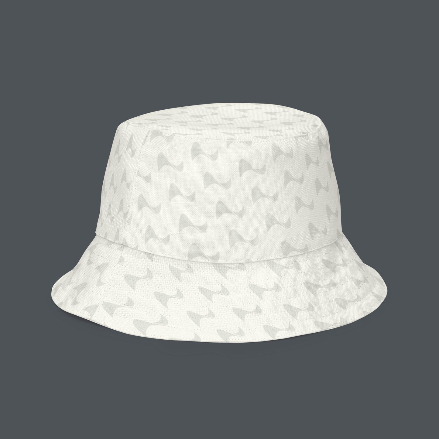 Auto-Tune Reversible Bucket Hat (Black/Ivory)