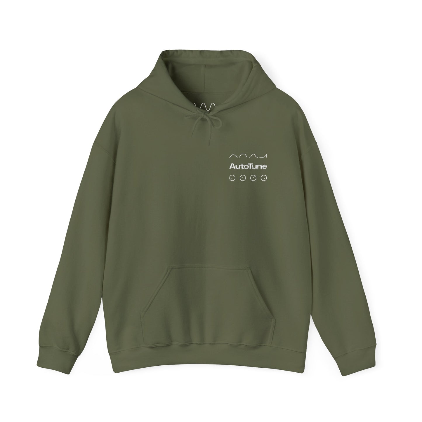 AutoTune Embroidered Vocal Control Hoodie | Unisex Heavy Blend™ Sweatshirt