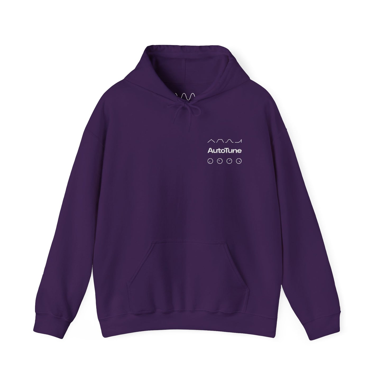 AutoTune Embroidered Vocal Control Hoodie | Unisex Heavy Blend™ Sweatshirt